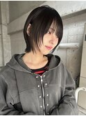 似合わせカット韓国ボブくびレイヤーメルティカラー大阪