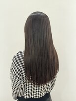 アンソル オブ リシェール(N'SOL of RICHAIR)&nbsp;縮毛矯正/髪質改善/くびれヘア/アプリコットオレンジ