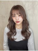 品のある大人レイヤーカット×韓国風パーマ