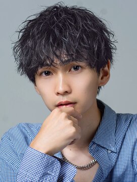 リップス 横浜(LIPPS) 波巻きパーマ×マッシュショート