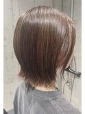 ハイライト/インナーカラー/白髪ぼかし/ハイライト/ショート