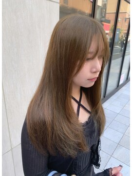 ティグルフォーヘア(TIGRE for hair) ブリーチなし×オリーブベージュ