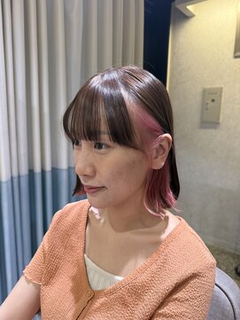 ティグル テンジン(TIGRE tenjin) コーラルピンク × ウォームブラウン /  インナーカラー