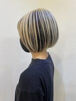 モリオ フロム ロンドン 成増店&nbsp;【morio成増/一戸】アンブレラカラー 抜きっぱなし風ブロンド