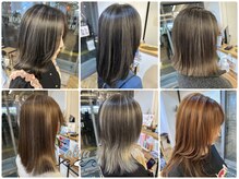 ハイライト、ブリーチ、白髪ぼかし、白髪染めも◎ケアもご提案☆