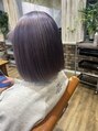 アグ ヘアー フォード 横須賀中央店(Agu hair ford)&nbsp;ラベンダーグレイブリーチ数回