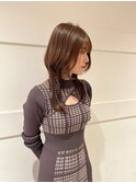 オリーブベージュウルフレイヤー【三橋由奈】