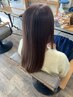 【極上質感のストレートヘア】カット＋酸性ストレートパーマ￥26070