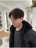 武蔵小杉 メンズフェザーパーマ ナチュラル設計 ビジネス可