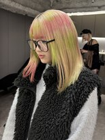 ロテサカエ(Lote.Sakae)&nbsp;着物ヘア/大人ガーリー/デザインカラー/似合わせカット/名古屋