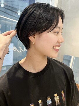 ニコ トウキョウ(nico TOKYO) 20代30代前髪なしショートハンサムショート丸みショートレイヤー