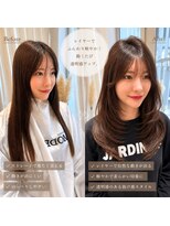 アンセンス バイ モードケイズ(ANSENS by Mode K's)&nbsp;くびれレイヤー　（レイヤーカット　顔まわり　ロング）