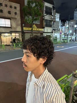 アーカイブトウキョウバーバーショップ 東京駅グランスタ八重洲店(Archive Tokyo) 東京駅/八重洲/理容室/メンズサロン/プードルパーマ