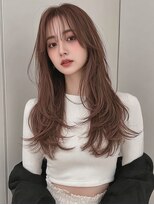 サロンドアイ(salon de i) 韓国風ロングレイヤー × ショコラブラウン