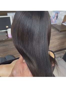 ヘアーナチュレ ラ フルール(HAIR NATURE La Fleur)の写真/繰り返すカラーや年齢によるパサつき・うねりに◎美髪と艶を叶える髪質改善ケアで扱いやすい理想の髪へ＊