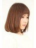 前髪縮毛矯正＋カット　￥7000