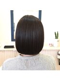 艶、収まり◎シンプルワンレングスボブ