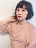 大人ショートボブ☆外ハネひし形シルエット◇30代・40代に人気◎