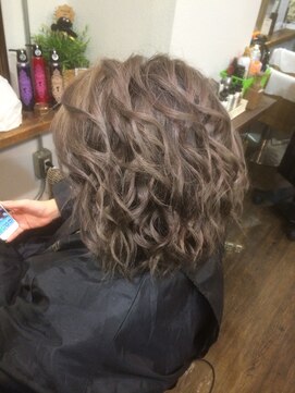 エイト 上野店(EIGHT ueno) 【EIGHT上野】中田　ダブルカラー×スモーキーグレージュ