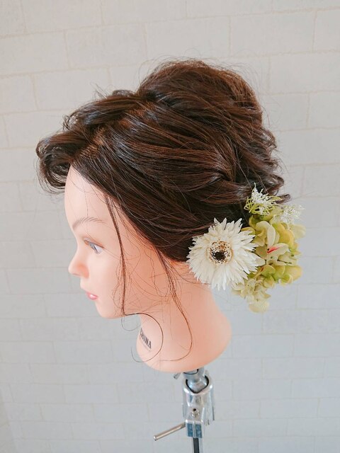 パーティーヘアセット