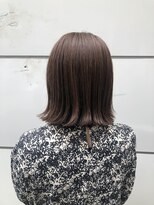 エディ(eddie)&nbsp;【eddie】ラベンダーブラウン×外ハネボブ