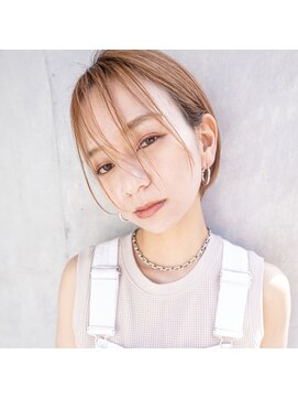 クラン(clan) #ショコラベージュ#ボブウルフカール#ベビーバング