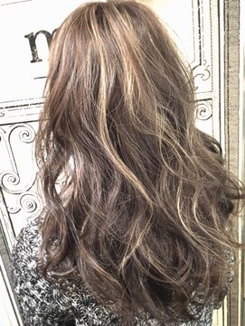 ミエルヘアーエスト 新宿店(mielhair est) コントラストハイライト