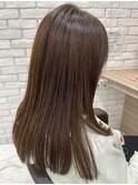 【髪質改善ストレート】酸熱トリートメントで上質な質感