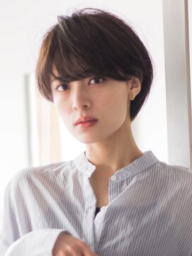 サーカス バイ ビュートリアム 青山(CIRCUS by BEAUTRIUM) マッシュショート20代30代40代大人可愛い暗髪うる艶髪青山表参道