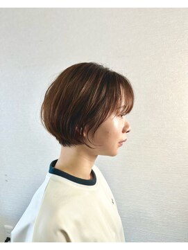 ヘアスペース クレール(hair space clair) 【clair 清水恭平】20代30代40代横顔美人ショート