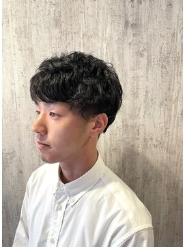 テトテ 門戸厄神店(tetote) 【tetote川崎のサロンスタイル】刈り上げパーマスタイル