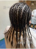 #コーンロウ #ストレートコーンロウ