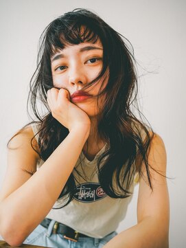 イルフレール(ill frere) ryu【オン眉ロング 顔まわりレイヤー 似合わせ アンニュイ】