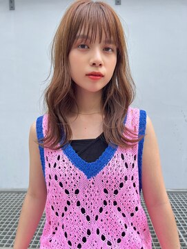 アルテ(ARTE) 【ARTE表参道/青山】モテ髪ミディアム×ブリーチなし透明感