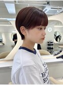 ショートボブ/丸みショート /ハンサムショート/マッシュショート