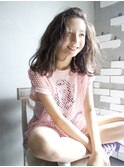 ネオソバージュ　　切りっぱなし