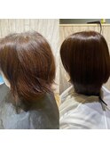 髪質改善ストレート