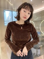 マイル 渋谷(mile)&nbsp;フォギーベージュ×ニュアンスボブ