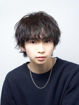 アルファ 新宿(alpha) フェザーパーマ/刈り上げセンターパート/サーフカール[新宿]