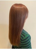 髪質改善ケアカラー×縮毛矯正/うる艶美髪/エイジングケア