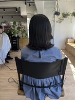 オーシャン(Ocean) 【OceanHair&Life田中愛梨】10代20代切りっぱなし外ハネボブ!