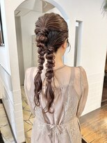 ココロクレド(COCOLO credo) ツインポニーぽこぽこヘアセット