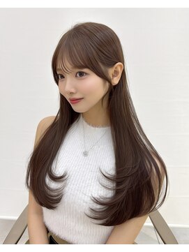 アフロートリノ(AFLOAT Leino) ストレートヘア　ワンカール　レイヤーカット