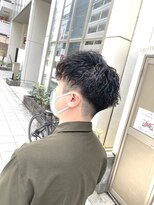 マーシュ 梅田(marshu)&nbsp;men'sツイストスパイラルパーマ