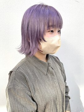 マジコ 下北沢本店(Magico) ダブルカラーラベンダーベージュカラーケアブリーチハイトーン