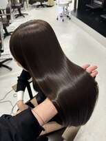 ハピネス 梅田茶屋町店(HAPPINESS)&nbsp;ロングレイヤー/韓国ヘア/髪質改善/顔まわり/ブリーチなし