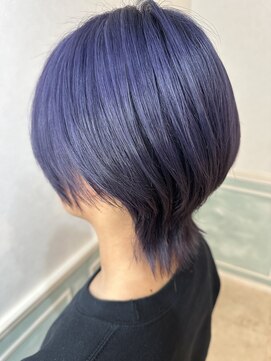 ヘアーサロン リアン 熊谷2号店(hair salon Rien) 韓国風 レイヤーカット[ホワイトベージュライトブルー]大宮/韓国