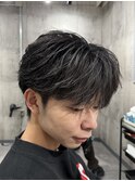 フェザーパーマ/シースルーマッシュ/フェザーショート/名古屋/栄