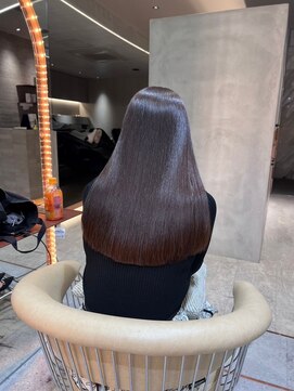 アンフィニー 仙台(ANFINI) 仙台髪質改善縮毛矯正韓国レイヤーカット前髪メルティーカラー