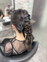 オズ 梅田店(OZ)&nbsp;☆*。編みおろしツインポニー☆*。